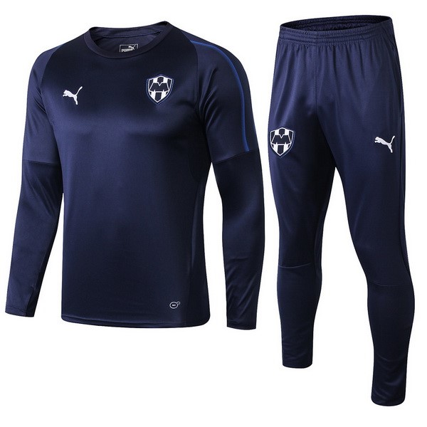 Trainingsanzug Monterrey 2018-19 Blau Fussballtrikots Günstig